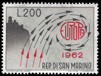 San Marino 1962 Europa unmounted mint.