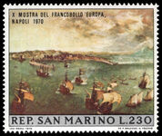 San Marino 1970 Tenth Europa Stamp Exhibition unmounted mint.