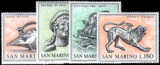 San Marino 1971 Etruscan Art (1st series) unmounted mint.
