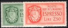 San Marino 1943 Express Letter unmounted mint.