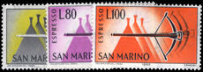 San Marino 1966 Express Letters unmounted mint.