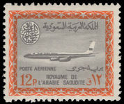 Saudi Arabia 1966-75 12p Boeing 720B unmounted mint.