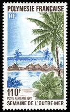 French Polynesia 1982 Overseas Week unmounted mint.