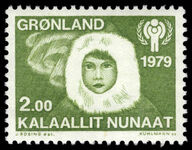 Greenland 1979 International Year of the Child unmounted mint.