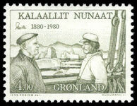 Greenland 1980 Birth Centenary of Ejnar Mikkelsen (Inspector of East Greenland) unmounted mint.