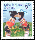 Greenland 2004 Europa. Holidays unmounted mint.