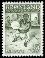 Greenland 1961 Drum Dance unmounted mint.