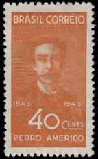 Brazil 1943 Americo unmounted mint.