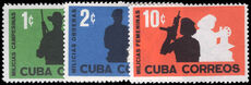 Cuba 1962 National Militia lightly mounted mint.