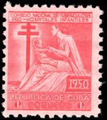 Cuba 1950 Anti-TB mounted mint.