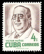 Cuba 1956 Munoz lightly mounted mint.