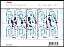 The Hague 2004-11 61c sheetlet fine used.