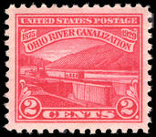 USA 1929 Completion of Ohio River Canalisation lightly mounted mint.