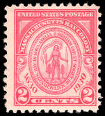 USA 1930 Massachusetts Bay Colony Tercentenary lightly mounted mint.