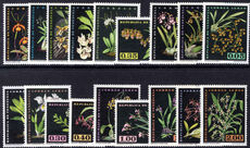 Venezuela 1962 Orchids set unmounted mint.