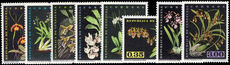 Venezuela 1962 Orchids regular set unmounted mint.