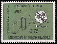 Venezuela 1965 ITU Centenary unmounted mint.