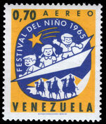 Venezuela 1965 Children's (Christmas) Festival unmounted mint.