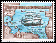 Venezuela 1966 Bicentenary of Maritime Mail unmounted mint.