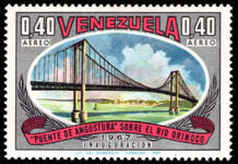 Venezuela 1967 Opening of Angostura Bridge unmounted mint.