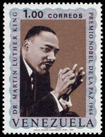 Venezuela 1969 First Death Anniversary of Martin Luther King unmounted mint.