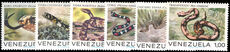 Venezuela 1972 Snakes unmounted mint.