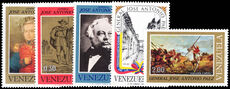Venezuela 1973 Death Centenary of General Jose A. Paez unmounted mint.