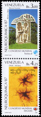 Venezuela 1987 World Neurological Congress unmounted mint.