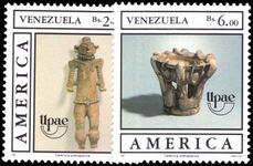 Venezuela 1989 Pre-Colombian Artefacts unmounted mint.