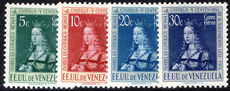 Venezuela 1951 Isabella the Catholic lightly mounted mint.