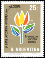 Argentina 1971 Horticultural Exhibition unmounted mint.