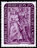 Argentina 1951 Womens suffrage unmounted mint.