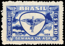 Brazil 1959 Aviation Week unmounted mint.