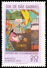 Brazil 1970 St Gabriel's Day unmounted mint.