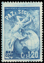 Brazil 1947 Peace air set unmounted mint.