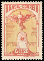 Brazil 1947 Homage to Santos Dumont lightly mounted mint.