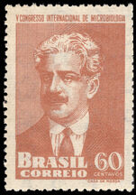 Brazil 1950 Fifth International Microbiological Congress unmounted mint.