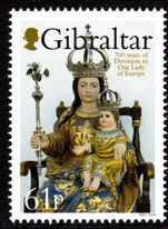 Gibraltar 2009 Our Lady of Europe unmounted mint.