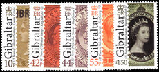 Gibraltar 2011 Stamp Anniversary unmounted mint.
