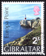 Gibraltar 1970 Europa Point fine used.