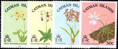 Cayman Islands 1985 Orchids unmounted mint.