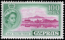 Cyprus 1955-60 100m lightly mounted mint.
