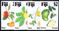 Fiji 1993 Tropical Fruits unmounted mint.
