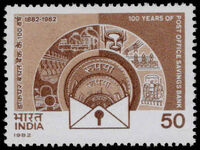 India 1982 Post Office Savings Bank unmounted mint.