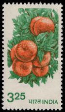 India 1979-88 3r25 Oranges sideways wmk unmounted mint.