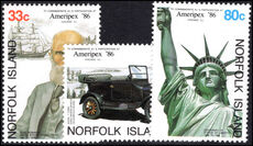 Norfolk Island 1986 Ameripex unmounted mint.