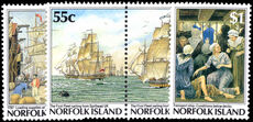 Norfolk Island 1987 Bicentenary (1988) of Norfolk Island Settlement (3rd issue) unmounted mint.