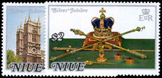 Niue 1977 Silver Jubilee unmounted mint.
