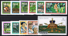 Niue 1977 Provisional set fine used.