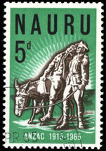 Nauru 1965 Gallipoli fine used.